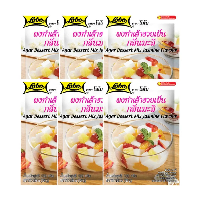 Lobo Cold Bean Curd Powder Jasmine Scent 130g