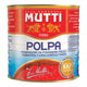 MUTTI Pomodoro tomato sauce in a 2.5 kg jar, featuring fresh, ripe tomatoes and natural ingredients for cooking and sauces.
