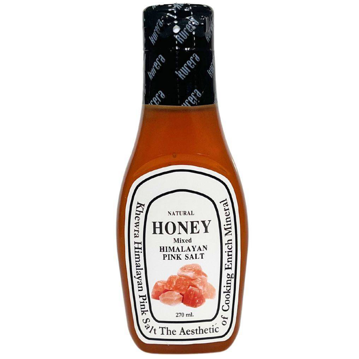 Khewra Thai Honey Mix Himalayanpink Salt Bottle