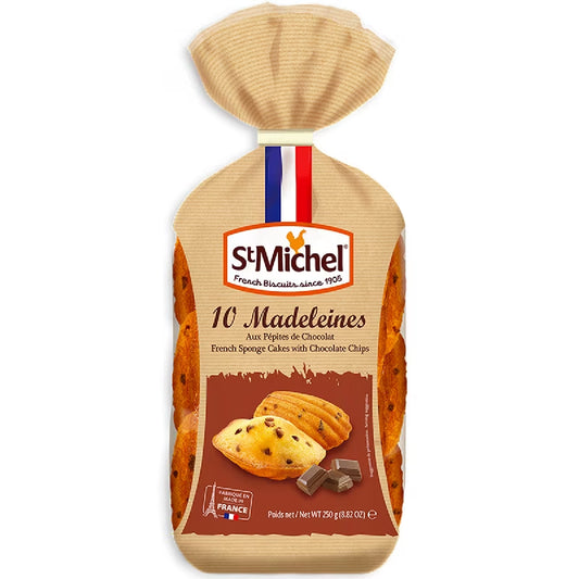 St Michel Madeleines Chocolate Chip