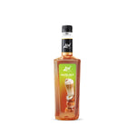 Lin Hazelnut Flavored Syrup 750ml bottle, ideal for coffee and desserts, with a rich hazelnut aroma and smooth liquid consistency.