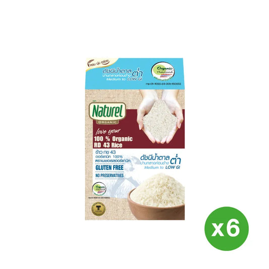 Naturel Organic Rice KB 43 Box Type Boxes 1kg x6