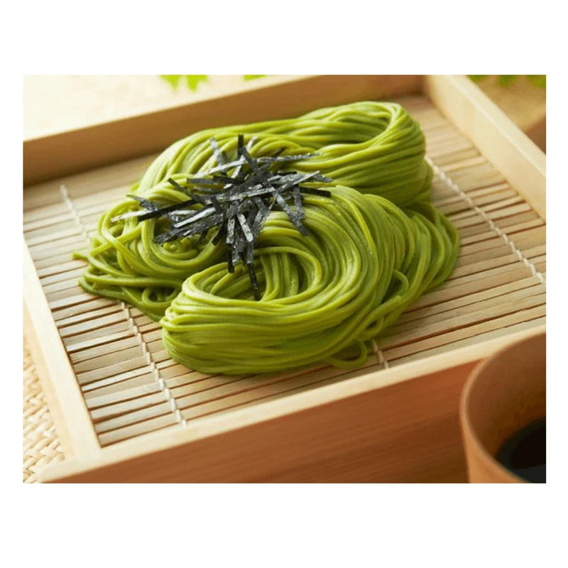 Kanesu Chasoba Uji Midori Green Tea Soba Made With Japanese