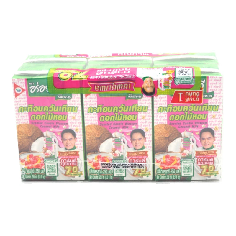Aroy-d Coconut Fragrant 250ml x6