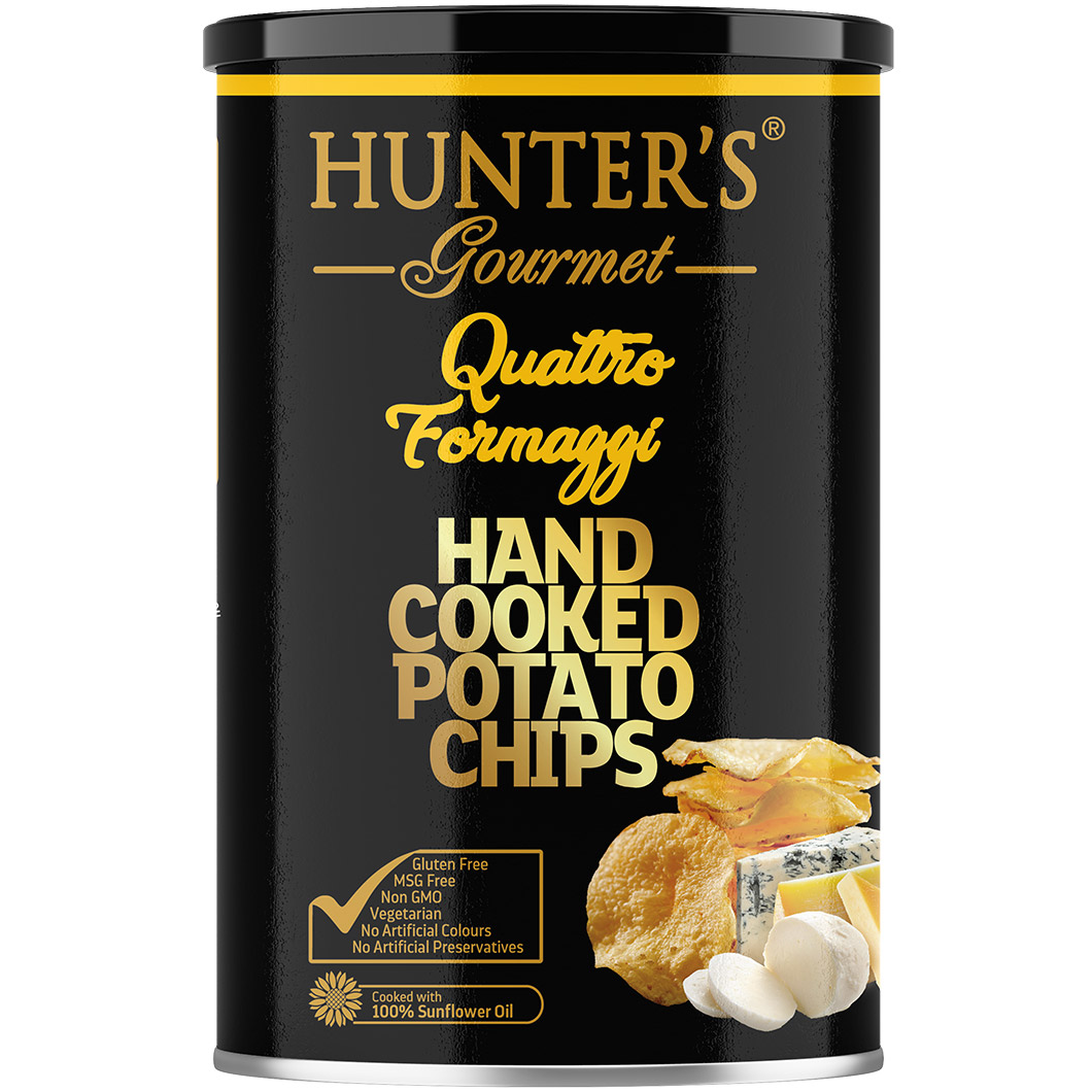 Hunter's Potato Chips Quattro Formaggi
