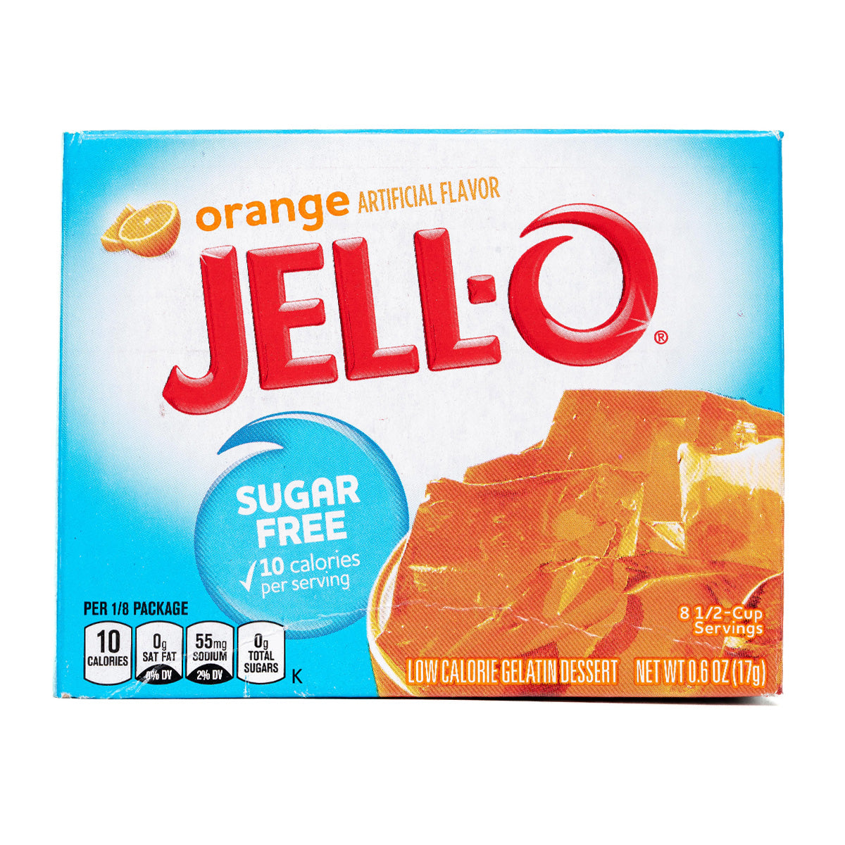 Jell-O Orange Zero Sugar Flavored