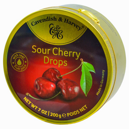 Cavendish & Harvey Sour Cheery Drops