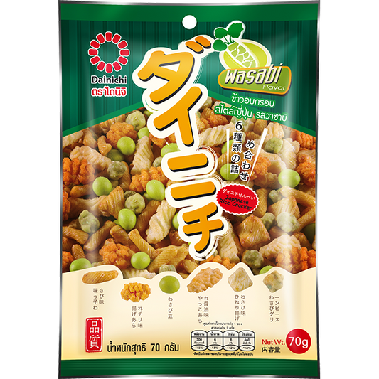 Dainichi Rice Snacks Wasabi Flavor