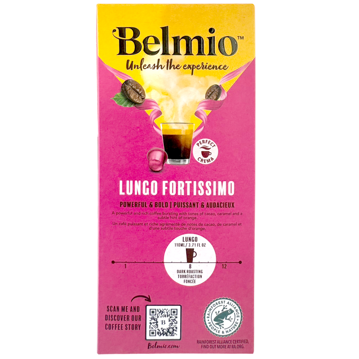 Belmio Lungo Fortissimo (10 Capsules)
