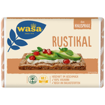 Wasa Rustikat confectionery snacks in colorful packaging, featuring crispy texture and vibrant design, by Wasa brand.