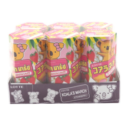 Koalas March Biscuit Strawberry 37g x6