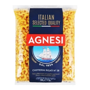 AGNESI Chifferini Rigati No.38 500g
