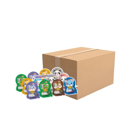 Choco Bizz Choco Bis Oval Chocolate Snacks Animal Pattern 12g
