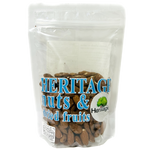 Heritage roasted unsalted almonds in a bowl, showcasing crunchy, natural almond snack without salt, perfect for healthy snacking.