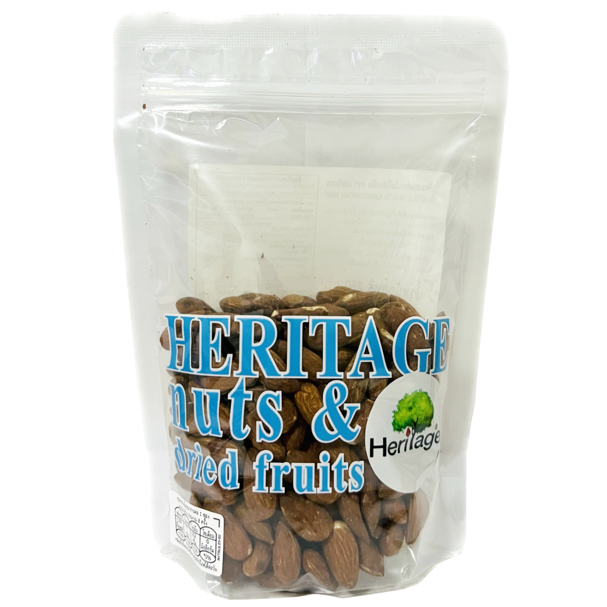 Heritage Roasted Unsalted Almonds