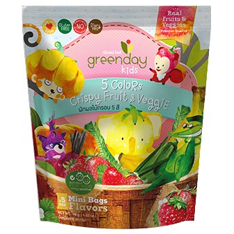 Greenday 5 Colors Crispy Fruit & Veg
