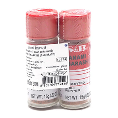 S&B Chili Pepper 15g x2