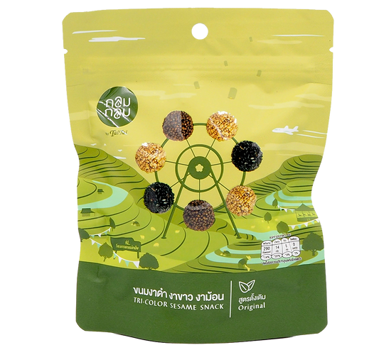 Tai Tai Tri Color Sesame Snack Mixed With Honey