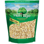 Heritage Almond Stick confectionery snack featuring crunchy almond-coated treat on a white background.