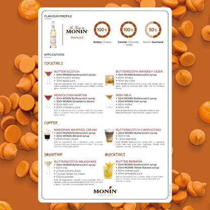 Monin Butterscotch Syrup 700ml