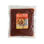 Nam Jai Sour Curry Paste jar from Nam Jai, featuring vibrant label and the paste inside, used for flavorful Thai sour curries.