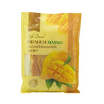 Sriwanna soft dried premium mango in 200g package, showing vibrant orange dried mango slices for snacking or cooking.