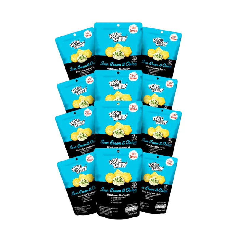 RISE BUDDY Crispy Rice Snacks That Are Healthy