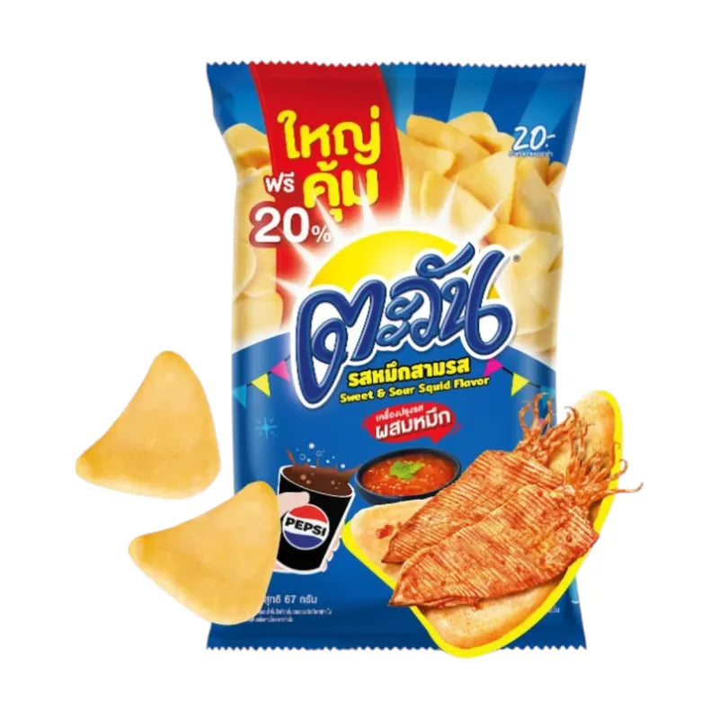 Tawan Sweet Sour Squid 67g x16