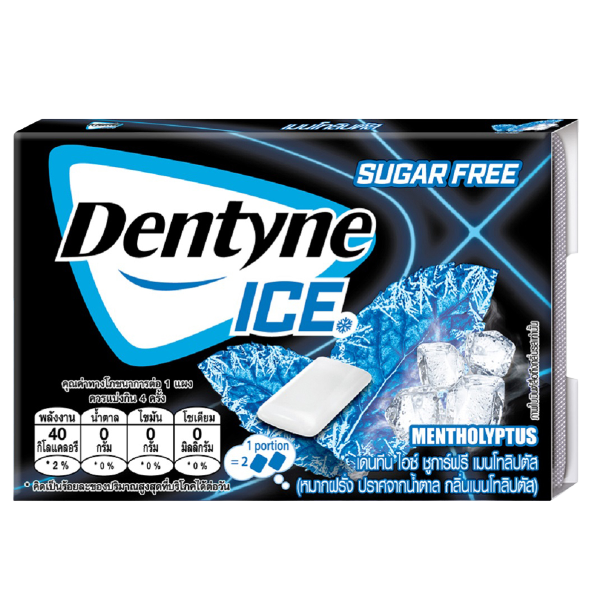 Dentyne Ice Sugar Free Mentholyptus