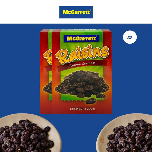 Mcgarrett Black Raisins 200g