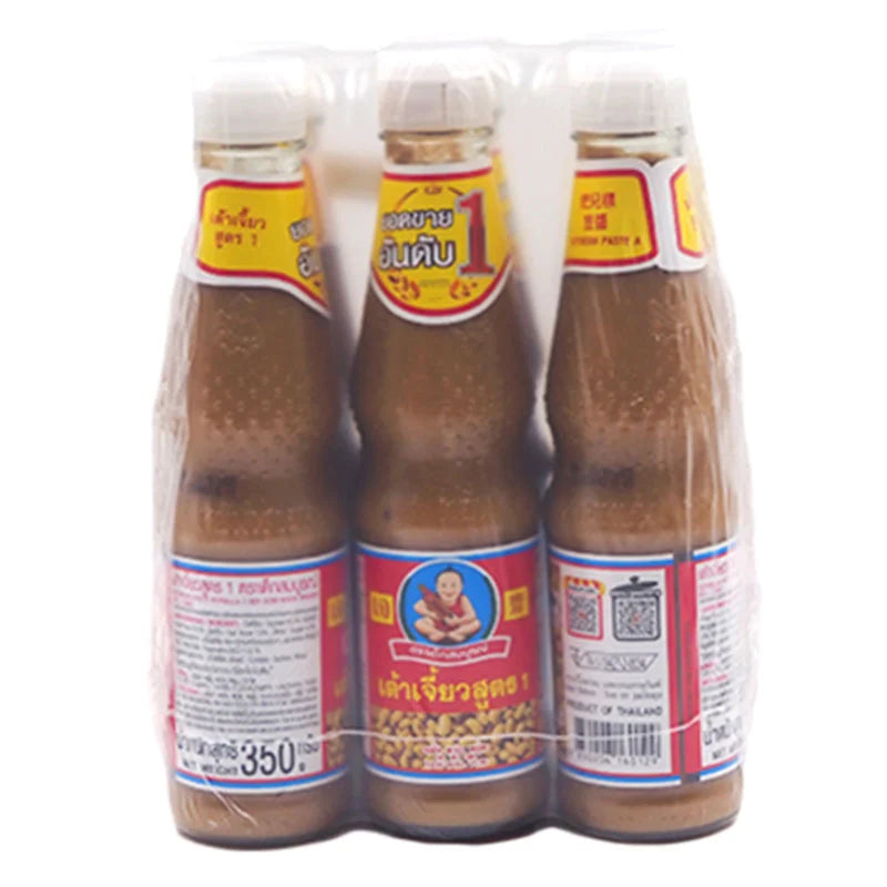 DEK SOM Boon Soybean Paste Recipe 1 350g x6