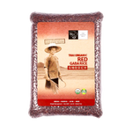 Chang Thai Organic Red Gaba Rice in a grocery package, showcasing the vibrant red grains and natural organic branding.