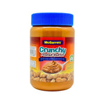 Mcgarrett Coarsely Ground Peanut Butter 510g jar, dry grocery item with a natural, textured peanut butter appearance.