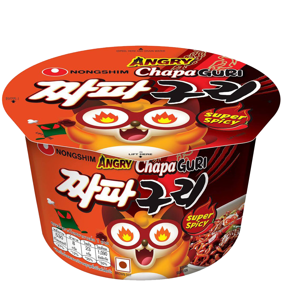 Nongshim Angry Chapaguri Super Spicy Noodle Soup