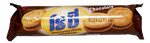 Rosy Chocolate Cream Sandwich Cracker from Rosy, featuring layered cookies with chocolate cream filling.