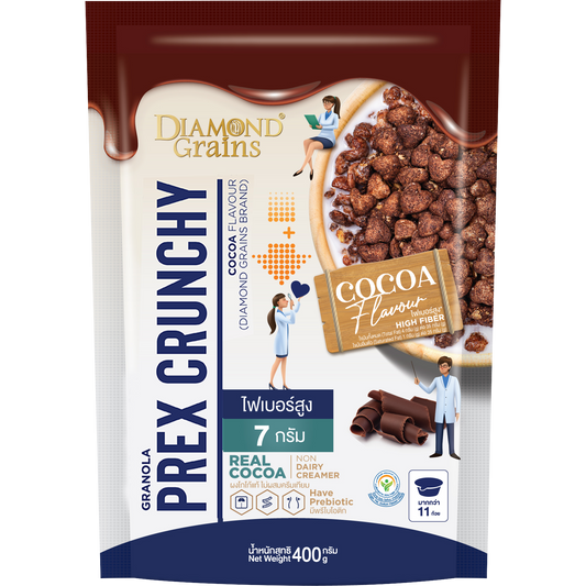 Diamond Grains Granola Prex Crunchy Cocoa Flavor