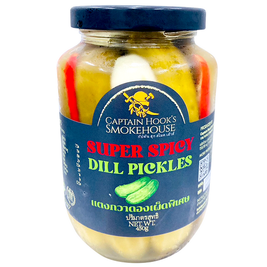 Captain Hook's Spicy Dill Pickles