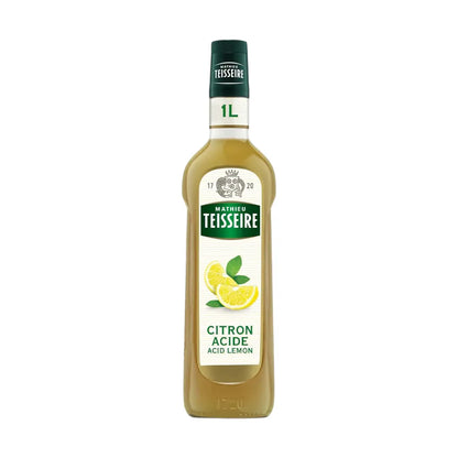 Mathieu Teisseire Lemon Syrup . (lemon Syrup) Syrup For