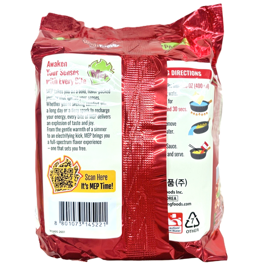 Samyang Mep Gochujang Pad Cha Stir-Fried (Pack.4pcs)