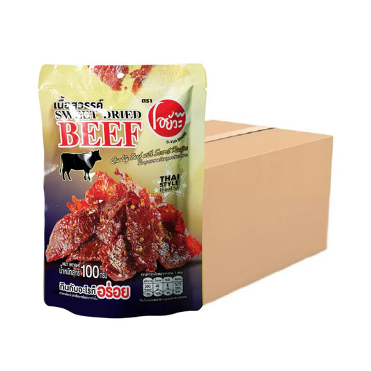 O-YUA Heavenly Beef Sweet Dried Beef Pack Size (sold In A Whole