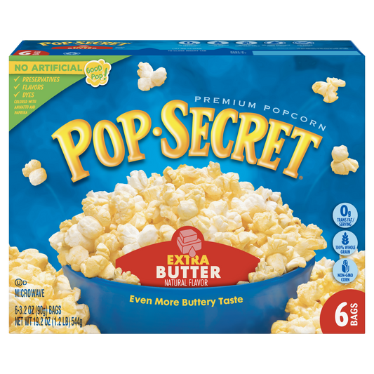 Pop Secret Extra Butter Popcorn
