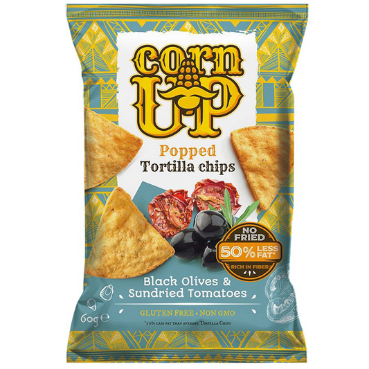 Corn Up Tortilla Chips Black Olives