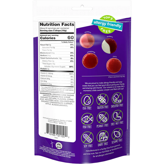 YumEarth Organic Vitamin C Fruit Drops Candies