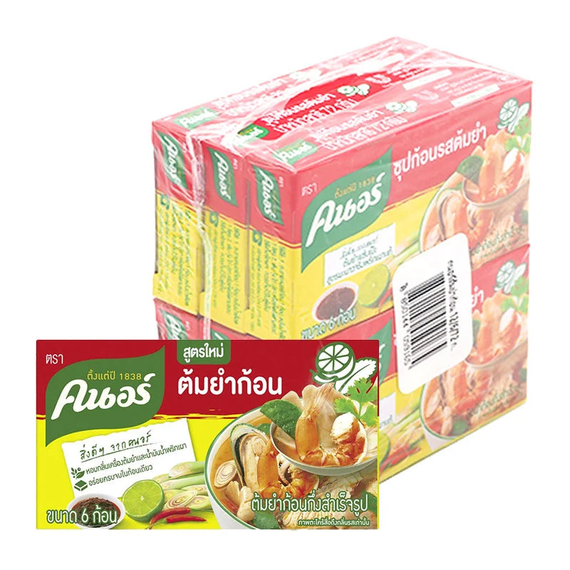 Knorr Tom Yum Bouillon Cube 72 G X 6
