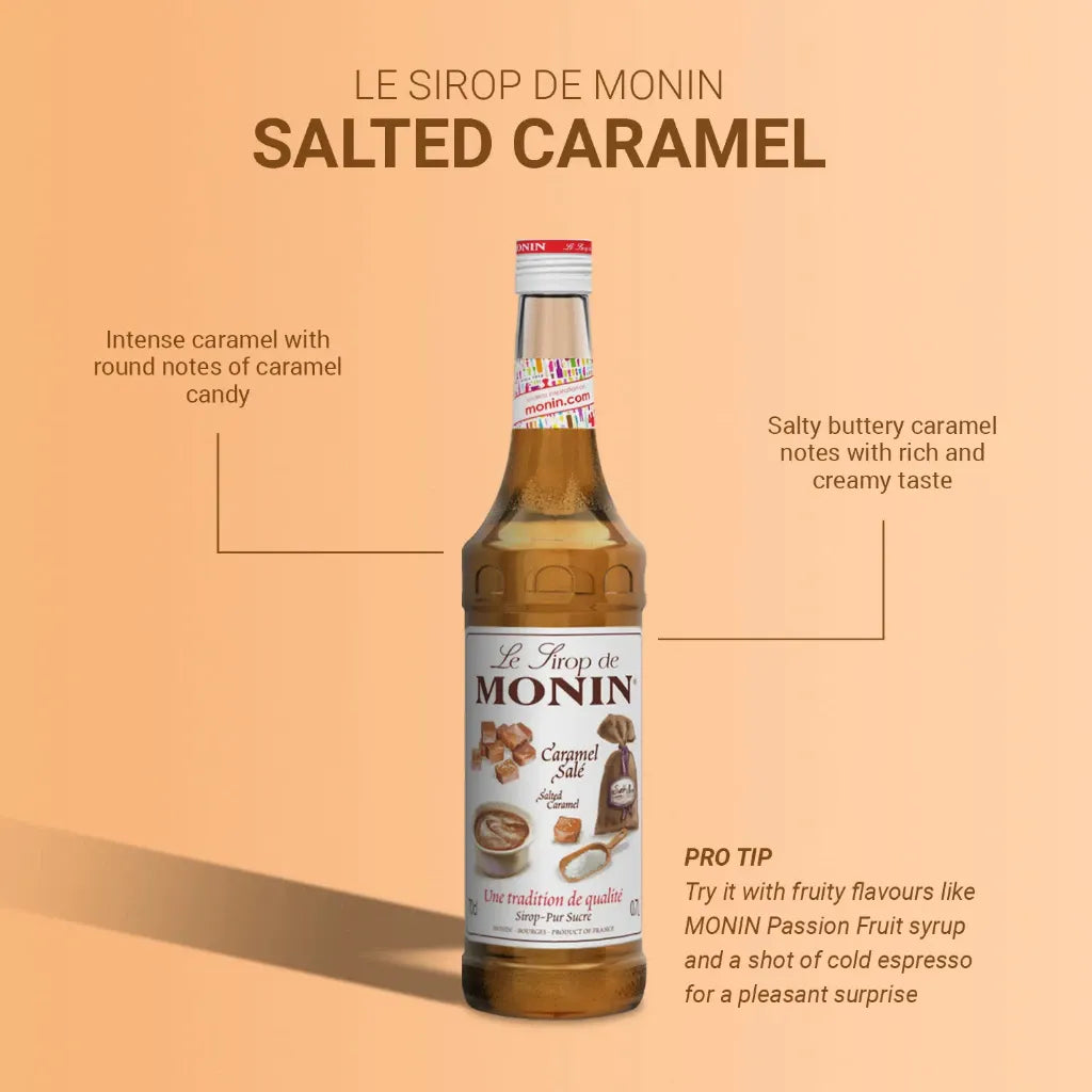 Monin Salted Caramel Syrup 700ml