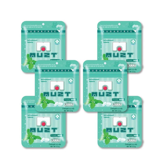 MUZT SUGAR-FREE Muzt Sugar Free Lozenges Frosty Mint 12.5g x6