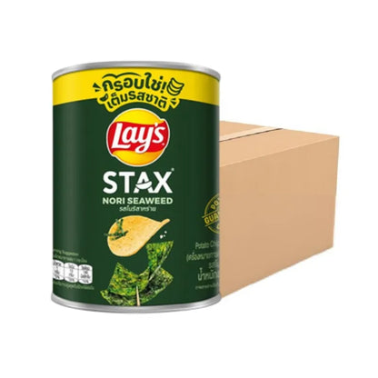 LAYS STAX NORI SEAWEED 42g x24