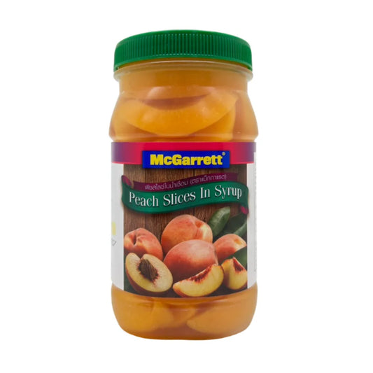 MCGARRETT Peach Slices In Syrup 695g