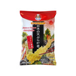 Unclebarns Tempura Flour Crispy 1000g package, dry grocery product for making crispy tempura batter, in a clear bag with branding.