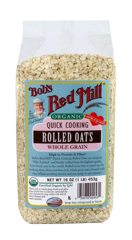 Bob's Red Mill Organic Rolled Oats Whole Grain